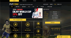 Desktop Screenshot of futcoin.com
